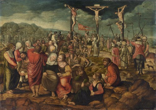 Crucifixion, , Jan van Amstel