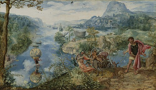 The Legend of Saint Christopher, 1550, Jan van Amstel