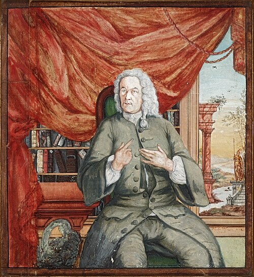Portret van Ds. Keer, 1748, Paulus Constantijn la Fargue