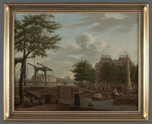 Het West-Indisch Pakhuis en het Zeemagazijn te Amsterdam, , Paulus Constantijn la Fargue