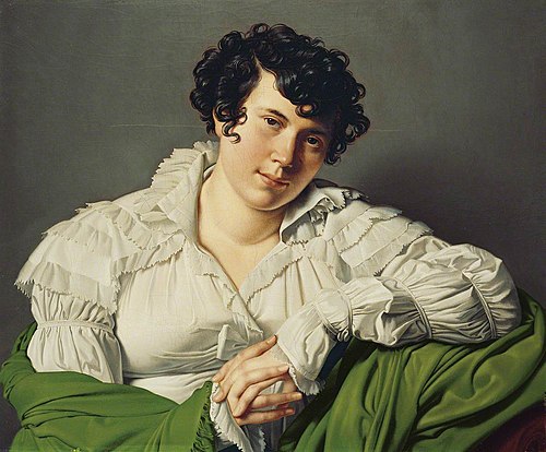 Portrait dit de Madame de Staël, 1800, Jean-Auguste Dominique Ingres