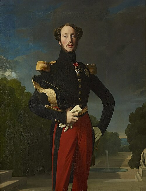 Ferdinand-Philippe-Henri, duc d'Orléans (1810-1842), 1843, Jean-Auguste Dominique Ingres