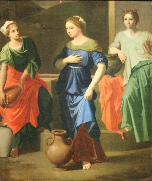 La rencontre d'Eliezer et Rébecca, 1800, Jean-Auguste Dominique Ingres