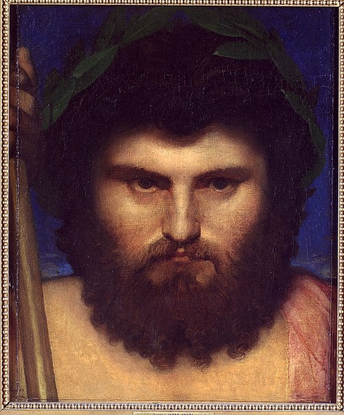 Tête de Jupiter, 1810, Jean-Auguste Dominique Ingres