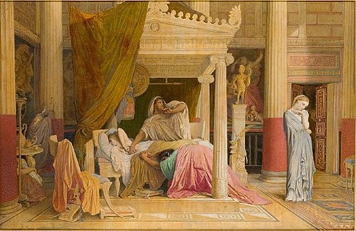 Stratonice et Antiochus, 1866, Jean-Auguste Dominique Ingres