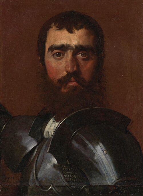 Le Condottiere, 1821, Jean-Auguste Dominique Ingres