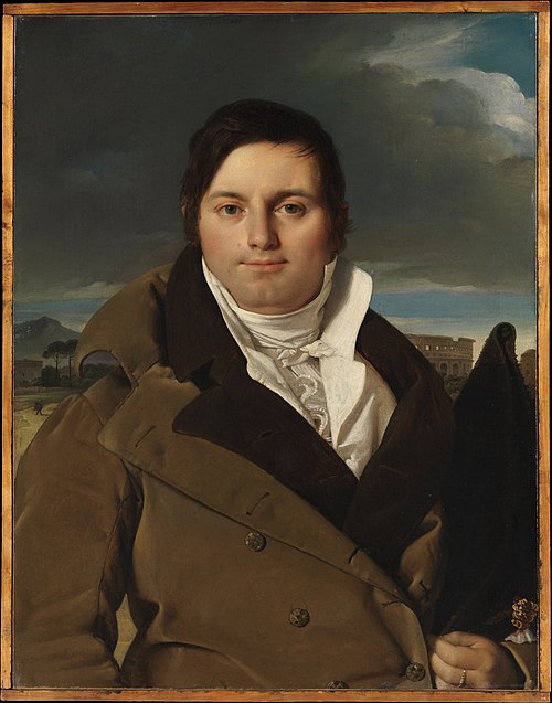 Portrait de Joseph-Antoine Moltédo, 1810, Jean-Auguste Dominique Ingres