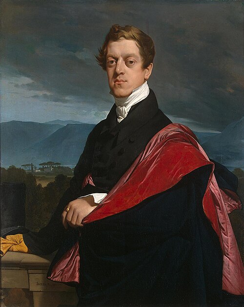 Le Comte Nicolas Dimitrievitch Gouriev, 1821, Jean-Auguste Dominique Ingres