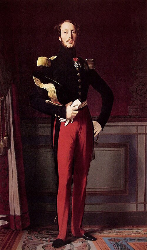 Ferdinand-Philippe, duc d'Orléans (1810-1842), 1842, Jean-Auguste Dominique Ingres