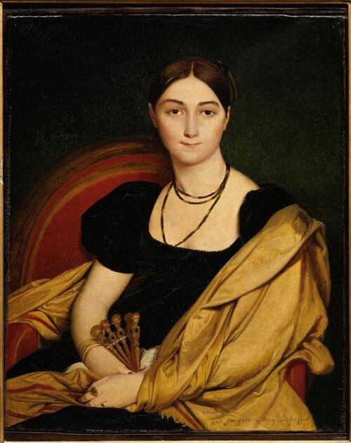 Portrait de madame Devauçay, , Jean-Auguste Dominique Ingres