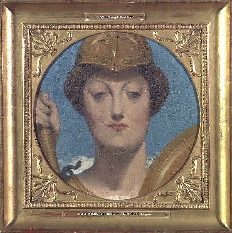 Minerva, 1864, Jean-Auguste Dominique Ingres