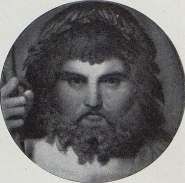 Kopf des Jupiter (Zeus), 1864, Jean-Auguste Dominique Ingres