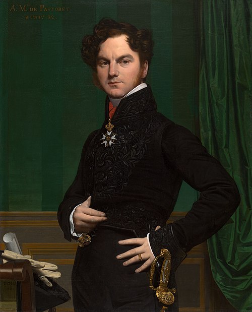Le Comte Amédée-David de Pastoret, 1823, Jean-Auguste Dominique Ingres