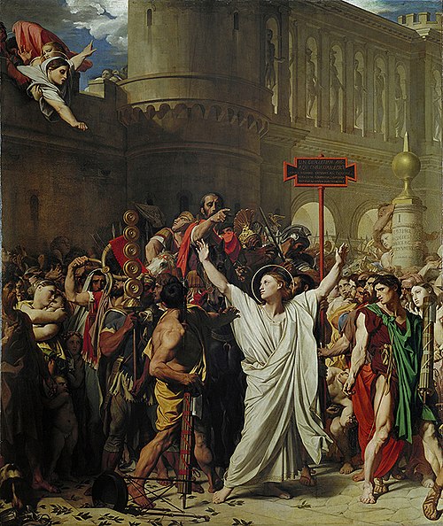 The Martyrdom of Saint Symphorian, 1834, Jean-Auguste-Dominique Ingres