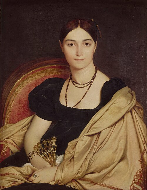 Portrait of Madame Devaucay, 1807, Jean-Auguste-Dominique Ingres