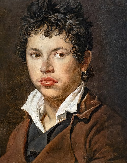 Portrait d'homme à la boucle d'oreille, 1804, Jean-Auguste Dominique Ingres