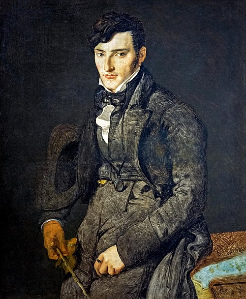 Portrait de Jean-François Gilibert, 1805, Jean-Auguste Dominique Ingres