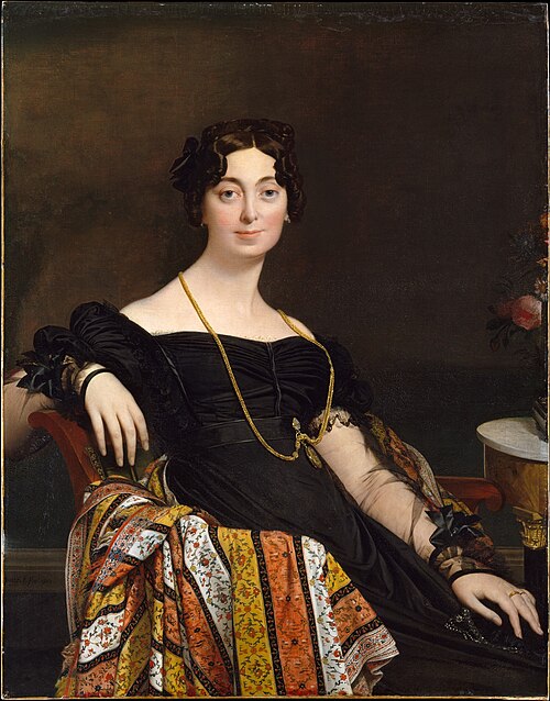 Madame Jacques-Louis Leblanc (Françoise Poncelle), 1823, Jean-Auguste Dominique Ingres
