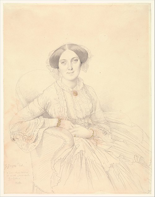 Madame Félix Gallois, 1852, Jean-Auguste-Dominique Ingres