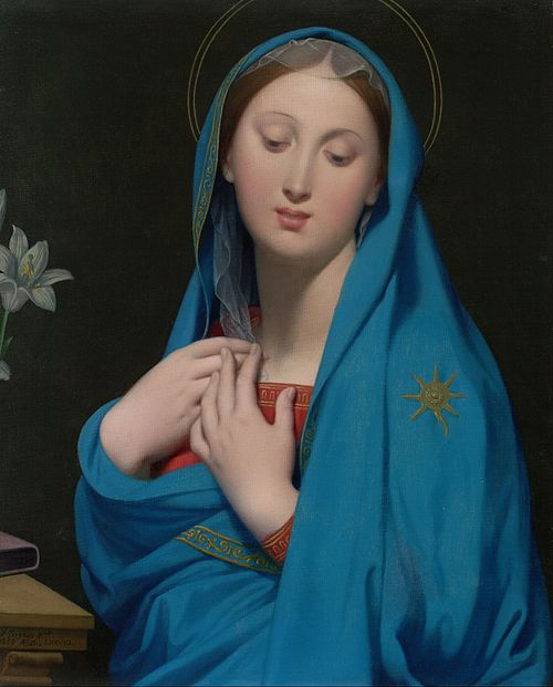 Virgin of the Adoption, 1858, Jean-Auguste-Dominique Ingres