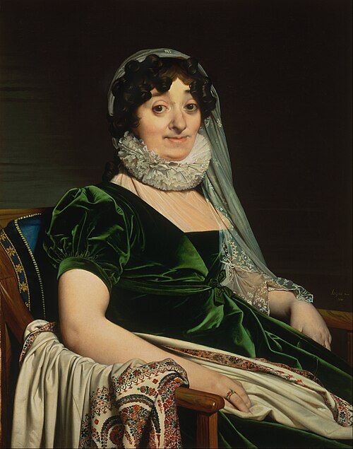 Portrait of the Countess of Tournon, 1812, Jean-Auguste-Dominique Ingres