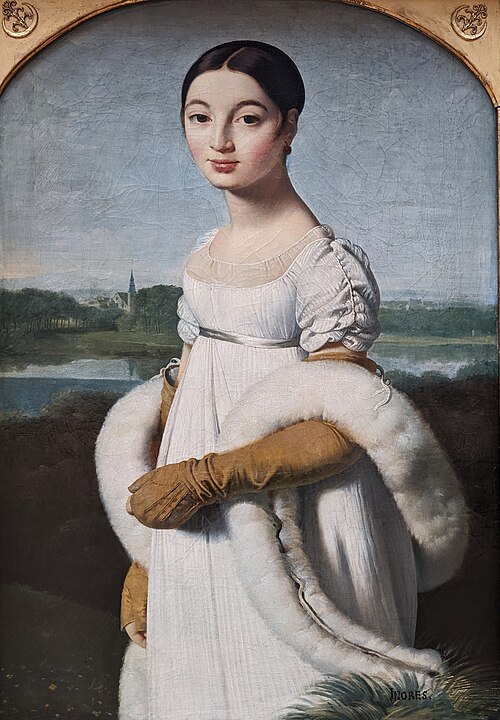 Mademoiselle Caroline Rivière, 1806, Jean-Auguste-Dominique Ingres