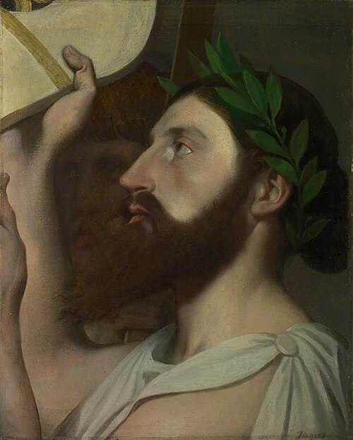 Pindar and Ictinus, 1848, Jean-Auguste-Dominique Ingres
