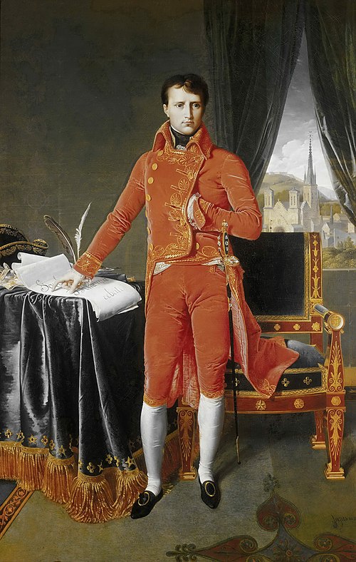 Bonaparte, Premier Consul, 1803, Jean-Auguste Dominique Ingres