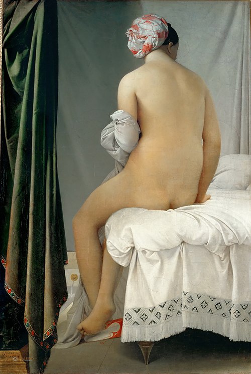 La Baigneuse Valpinçon, 1808, Jean-Auguste Dominique Ingres