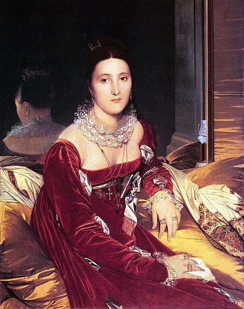 Portrait de Madame de Senonnes, 1814, Jean-Auguste Dominique Ingres