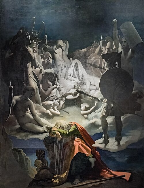 Le Songe d'Ossian, 1813, Jean-Auguste Dominique Ingres