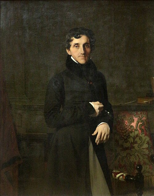 Portrait du comte Louis-Mathieu Molé, 1834, Jean-Auguste Dominique Ingres
