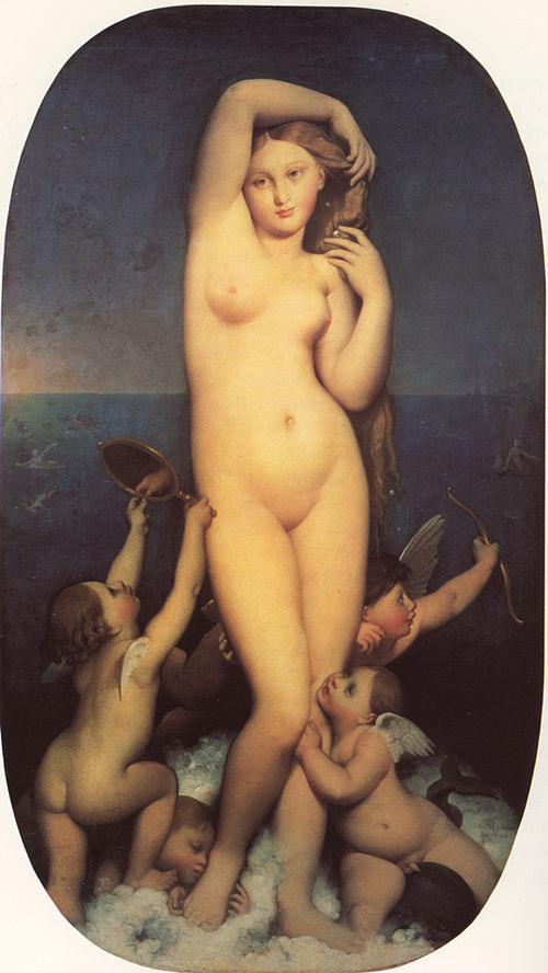 Vénus Anadyomène, 1808, Jean-Auguste Dominique Ingres