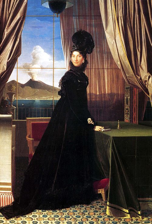 La Reine Caroline Murat, 1814, Jean-Auguste Dominique Ingres