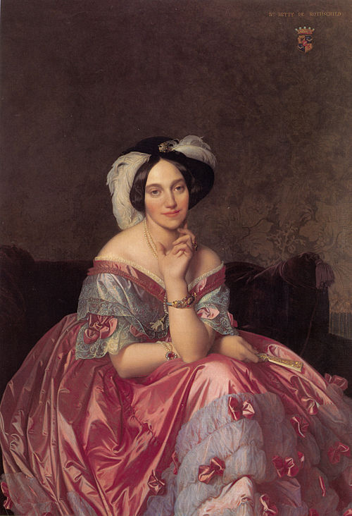 La Baronne James de Rothschild, 1848, Jean-Auguste Dominique Ingres