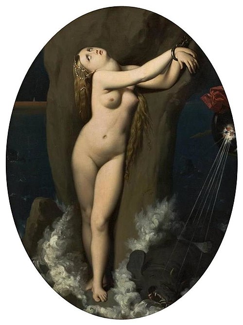 Angélique, 1859, Jean-Auguste Dominique Ingres