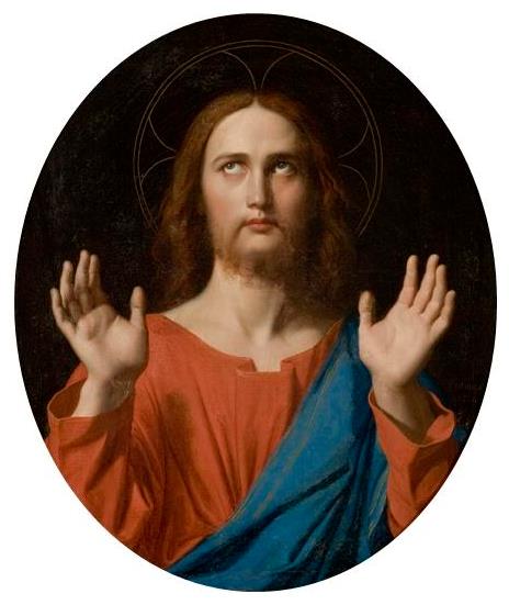 Blessing Christ, 1834, Jean-Auguste Dominique Ingres
