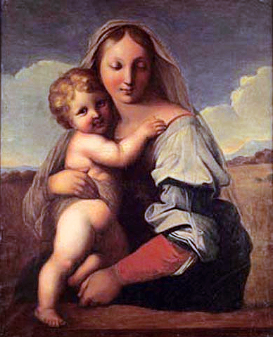 Vierge à l'Enfant, 1806, Jean-Auguste Dominique Ingres