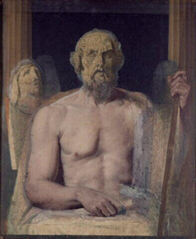 Homère et Orphée, 1826, Jean-Auguste Dominique Ingres