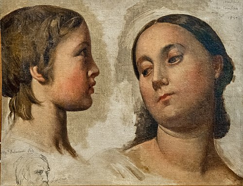 Madame de Lauréal et son fils, 1821, Jean-Auguste Dominique Ingres
