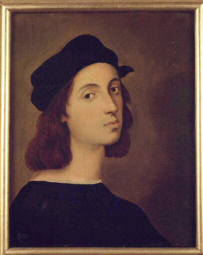 Portrait de Raphaël, 1820, Jean-Auguste Dominique Ingres
