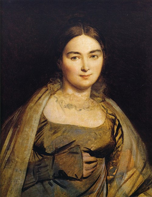 Madame Ingres, née Madeleine Chapelle, 1814, Jean-Auguste-Dominique Ingres