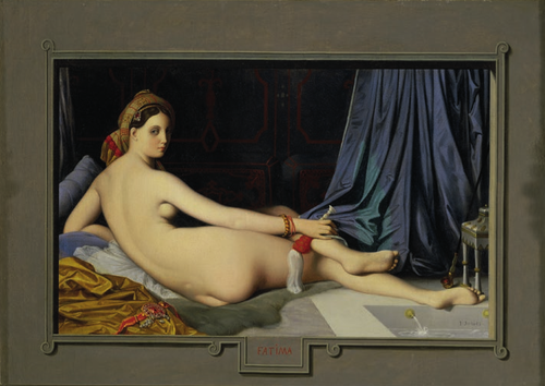 Fatima en Odalisque, 1826, Jean-Auguste Dominique Ingres