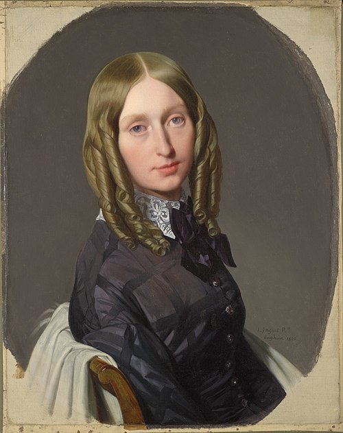 Portrait de Madame Frédéric de Reiset, 1846, Jean-Auguste Dominique Ingres