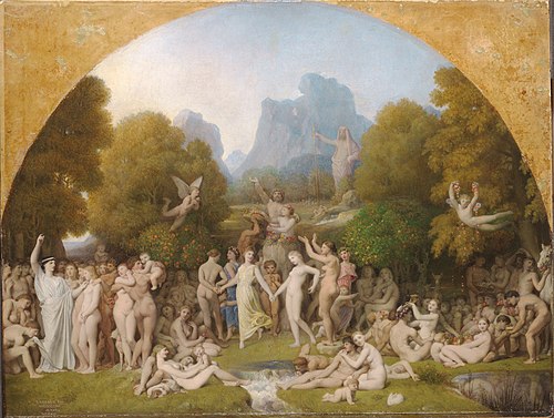 L'âge d'or, 1862, Jean-Auguste Dominique Ingres