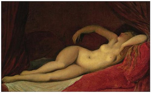 Odalisque dormant, 1835, Jean-Auguste Dominique Ingres