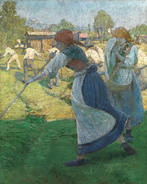 Râteau (A fauchage), 1902, Ivan Grohar