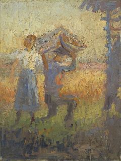Žetev, 1911, Ivan Grohar