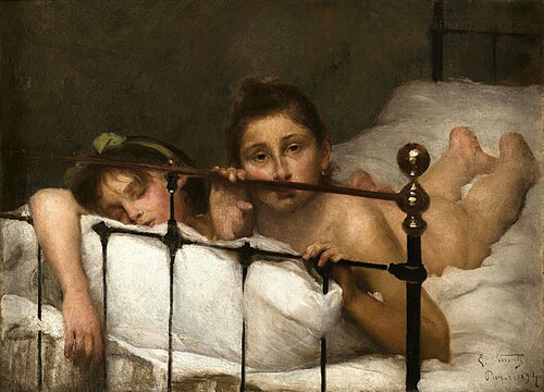 The two sisters or In summer, 1894, Eliseu Visconti