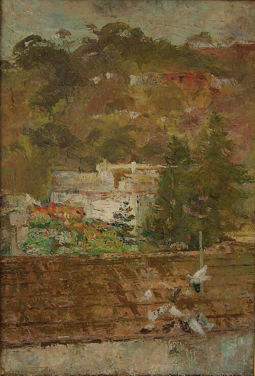Revoada de pombos, 1926, Eliseu Visconti